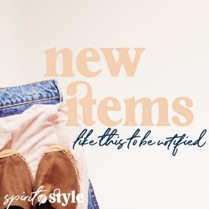 Like to be notified when new items drop